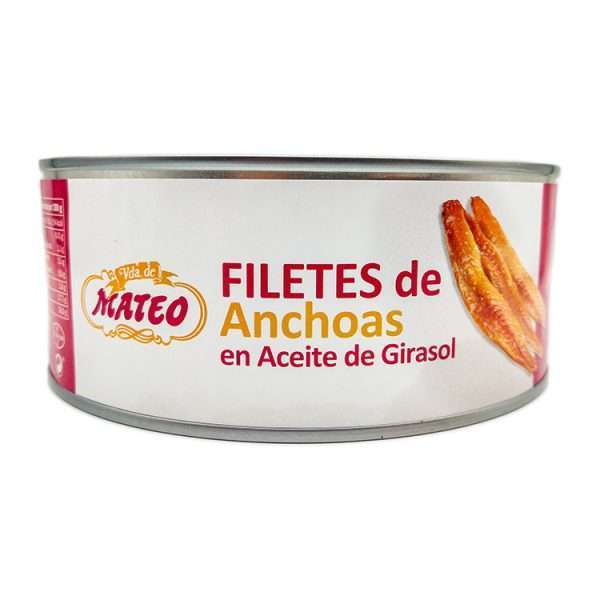 Filete de anchoas Mateo 950 gr