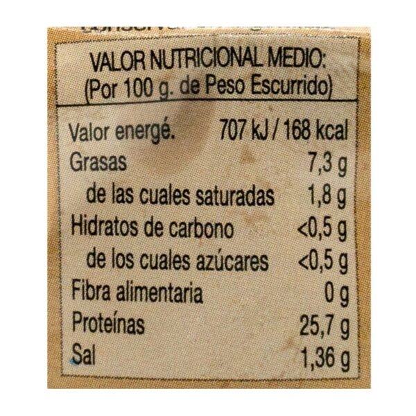 Bonito en Escabeche El Pescador de cantabria 220 gr - Imagen 2