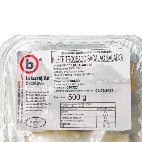 Filete troceado Extra 500gr - Imagen 2
