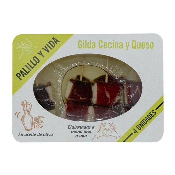 Gildas de Cecina y Queso 4 unidades