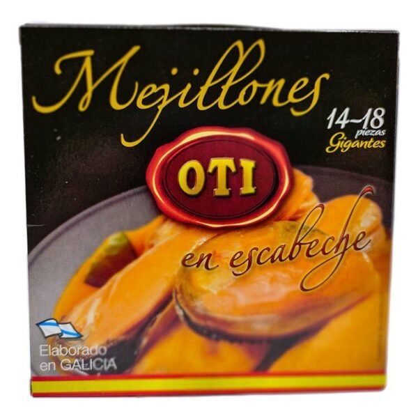 Mejillón en escabeche Oti 14/18 piezas