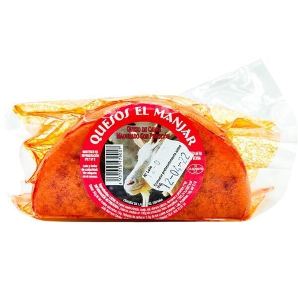 Érlelt kecskesajt paprikával kb. 320gr