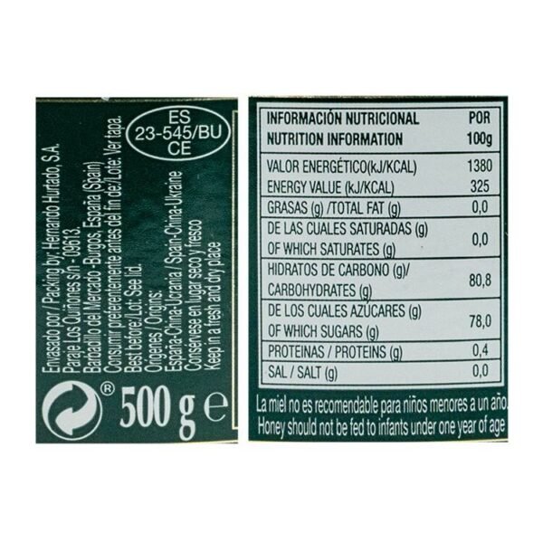 Miel de Flores 500 gr - Imagen 2