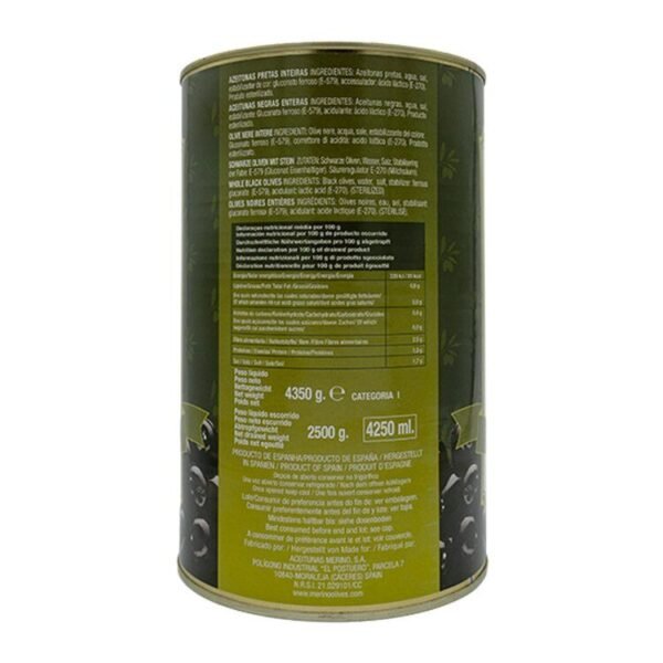 Aceituna negra Merino 4,35 kg - Imagen 3