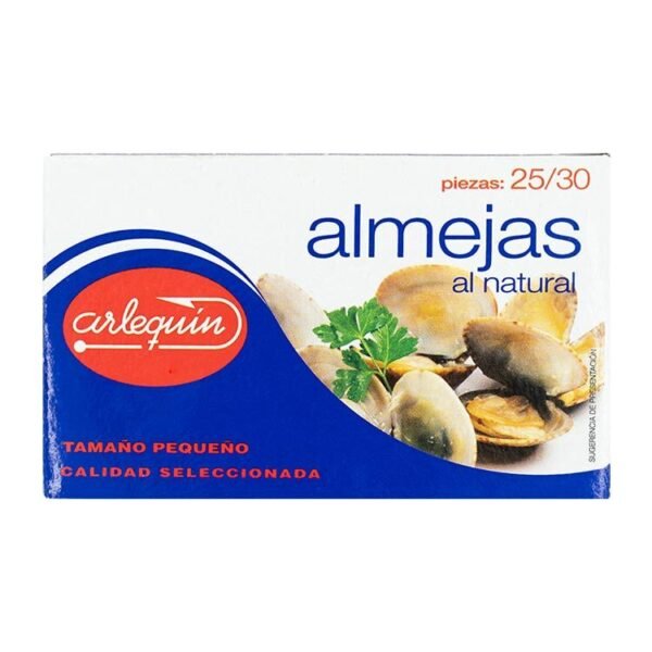 Almejas al natural 120 gr 25/30 piezas - Imagen 4