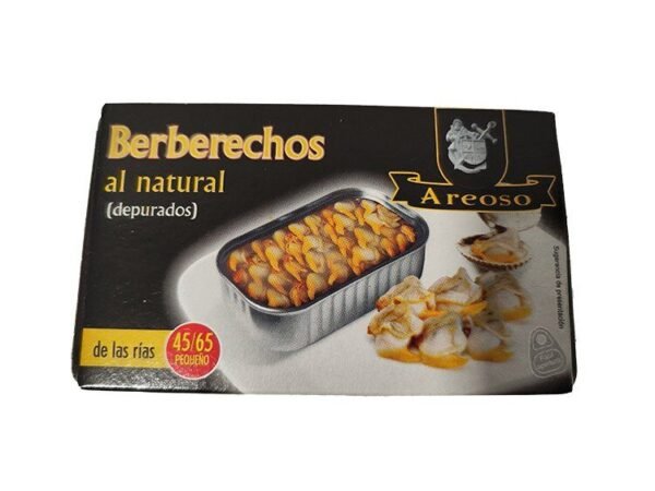 Berberechos al natural 45/65 Areoso