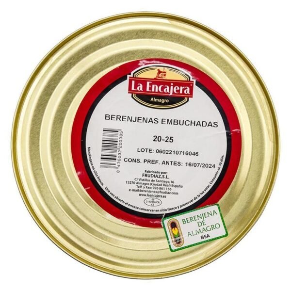 Berenjena embuchada de Almagro 20/25 piezas - Imagen 2