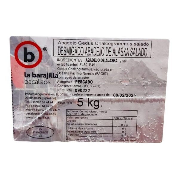 Desmigado Fino Abadejo 5kg