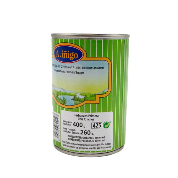 A.Iñigo Garbanzos Primera 400 g - Afbeelding 4