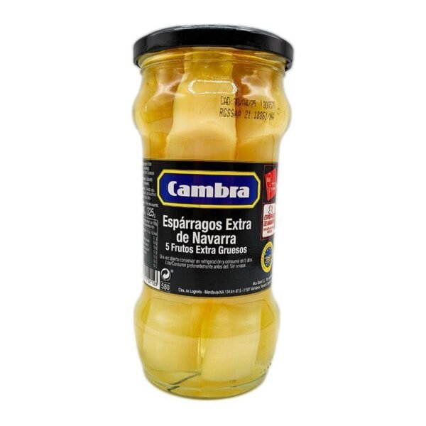Espárragos D. O. Navarra 5 frutos Cambra
