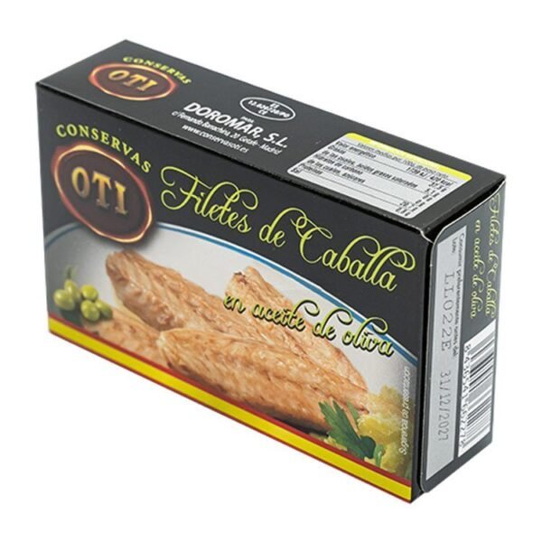 Filetes de Caballa en Aceite de Oliva Oti 125gr - Imagen 2