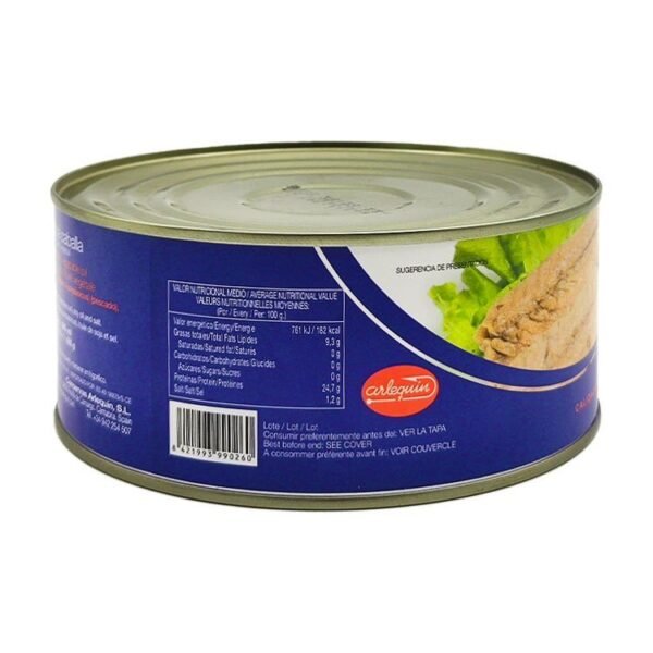 Caballa filetes 950 gr aceite vegetal - Imagen 2