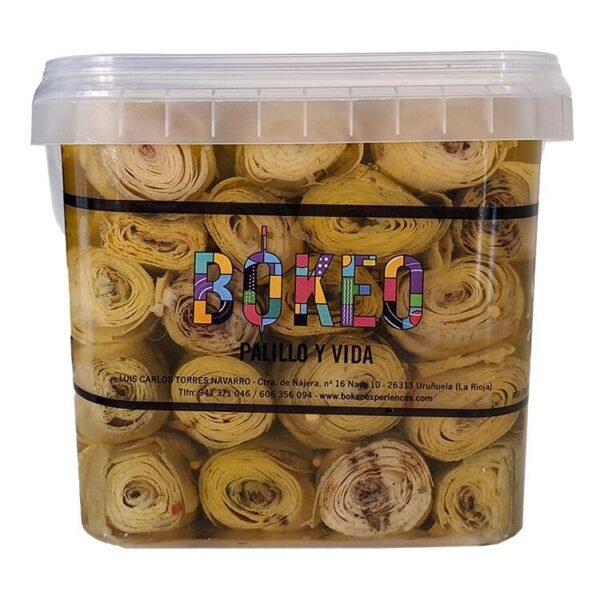 Anchois fumé et artichauts braisés 35 unités