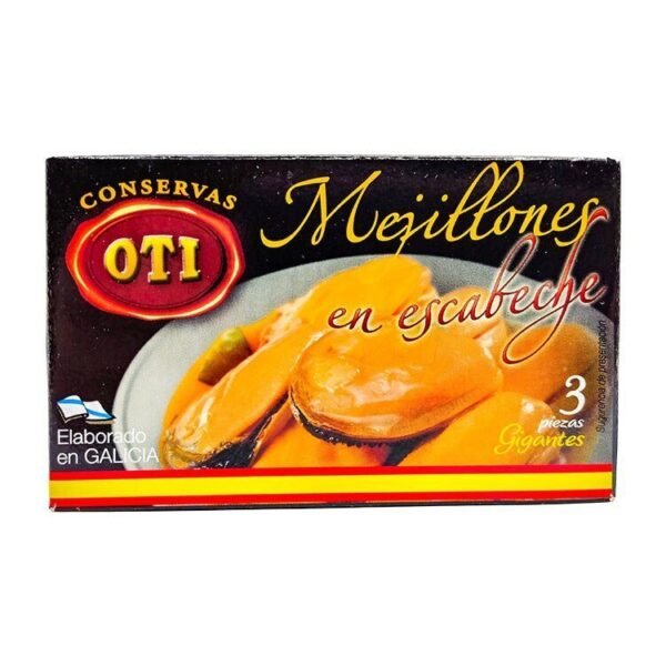 Mejillón en escabeche Oti 3 piezas