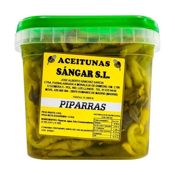 Guindilla 1,5 kg peso neto