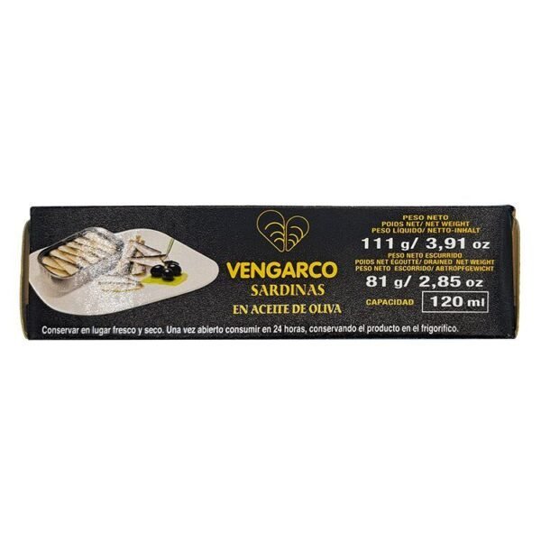 Sardinilla 25/35 Areoso en aceite de oliva 120gr 25 unidades - Imagen 3