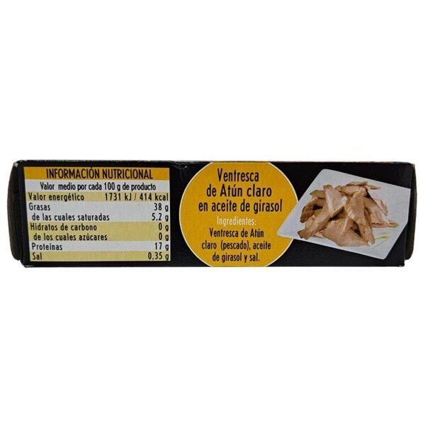 Trozos de Ventresca de Atún Areoso 120gr 250 unidades - Imagen 5