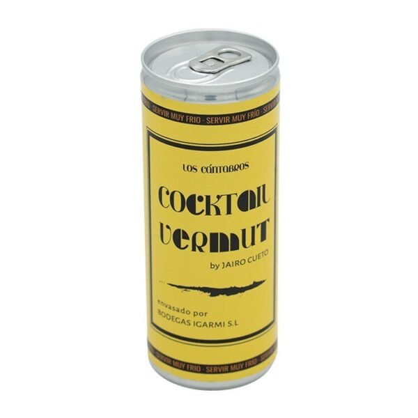 Vermut cocktail los Cántabros 0,25 Lata de Jairo Cuetao îmbuteliat de bodegas Igarmi
